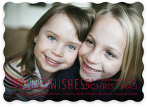 Warmest Wishes Christmas Photo Cards