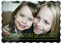 Warmest Wishes Christmas Photo Cards