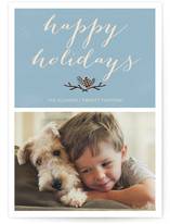 Christmas Pinecone Christmas Photo Cards