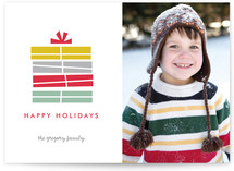 Stacked Christmas Photo Cards