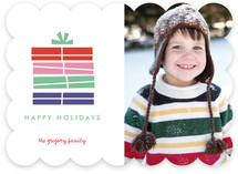 Stacked Christmas Photo Cards