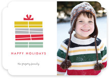Stacked Christmas Photo Cards