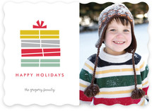 Stacked Christmas Photo Cards