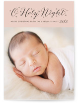 Starry Christmas Night Christmas Photo Cards