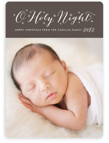 Starry Christmas Night Christmas Photo Cards
