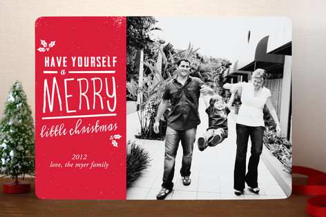 Have Yourself A Merry Little Christmas Christmas Photo Cards