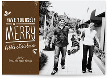 Have Yourself A Merry Little Christmas Christmas Photo Cards