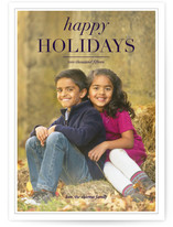 Editorial Christmas Photo Cards
