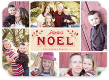 Joyous Noel Christmas Photo Cards