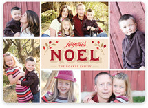 Joyous Noel Christmas Photo Cards