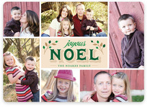 Joyous Noel Christmas Photo Cards