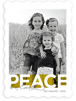 Bold Noel Christmas Photo Cards