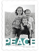 Bold Noel Christmas Photo Cards
