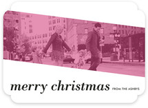 Merry Modern Christmas Photo Cards