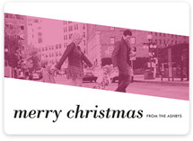 Merry Modern Christmas Photo Cards
