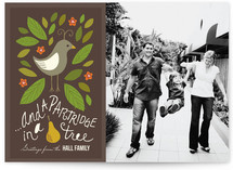 In a Pear Tree Christmas Photo Cards