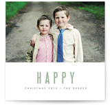 We're Happy Christmas Photo Cards