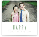 We're Happy Christmas Photo Cards