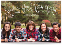 Whimsy Wishes Christmas Photo Cards