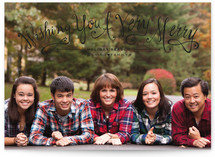 Whimsy Wishes Christmas Photo Cards