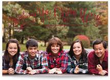 Whimsy Wishes Christmas Photo Cards