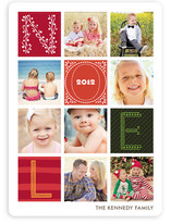Quilted Christmas Photo Cards