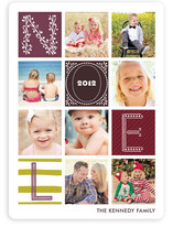 Quilted Christmas Photo Cards