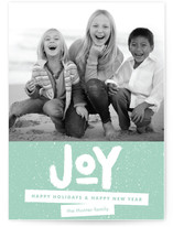Standout Joy Christmas Photo Cards