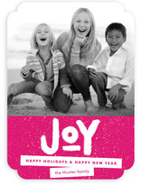 Standout Joy Christmas Photo Cards