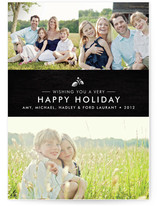 Splendid Pinecone Christmas Photo Cards