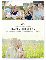 Splendid Pinecone Christmas Photo Cards
