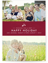 Splendid Pinecone Christmas Photo Cards
