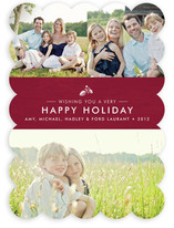 Splendid Pinecone Christmas Photo Cards
