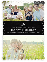 Splendid Pinecone Christmas Photo Cards