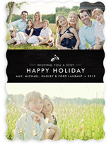 Splendid Pinecone Christmas Photo Cards