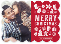 Christmas Dingbats Christmas Photo Cards