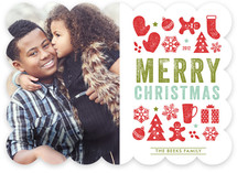 Christmas Dingbats Christmas Photo Cards