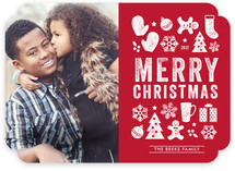 Christmas Dingbats Christmas Photo Cards