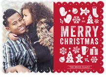 Christmas Dingbats Christmas Photo Cards