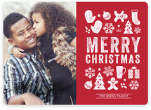 Christmas Dingbats Christmas Photo Cards