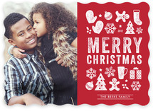 Christmas Dingbats Christmas Photo Cards