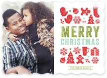Christmas Dingbats Christmas Photo Cards