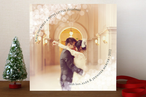 Dazzling Christmas Photo Cards