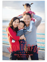 A Wonderful Life Christmas Photo Cards