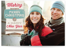Simply Retro Christmas Photo Cards