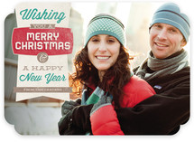 Simply Retro Christmas Photo Cards