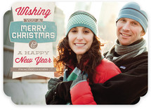 Simply Retro Christmas Photo Cards