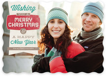 Simply Retro Christmas Photo Cards