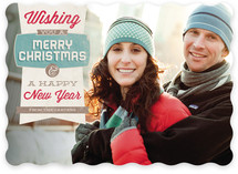 Simply Retro Christmas Photo Cards