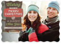 Simply Retro Christmas Photo Cards